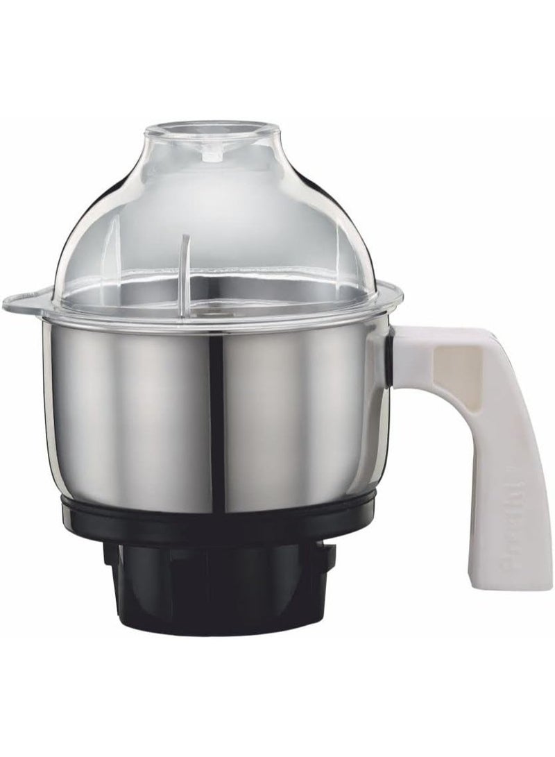 Preethi MGA 504 MGA-504 Stainless Steel Genie Jar, 0.5-Liter, Silver - Image 1